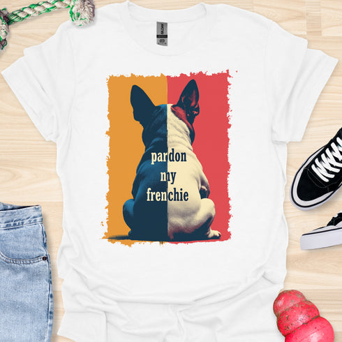Pardon my frenchie - V8 - Duo Color Two T-Shirt